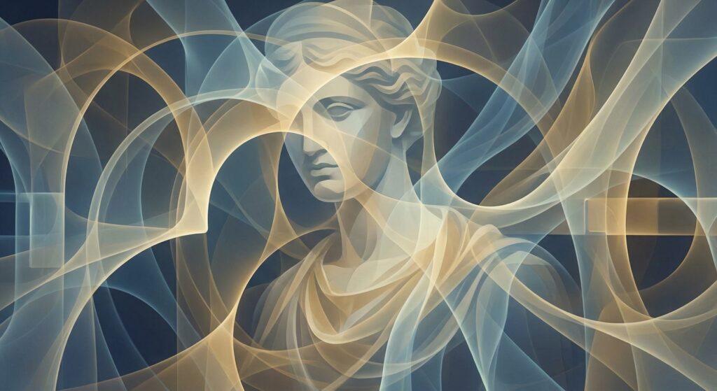 Create an abstract image for a plugin called "Athena Forms". no text on the image