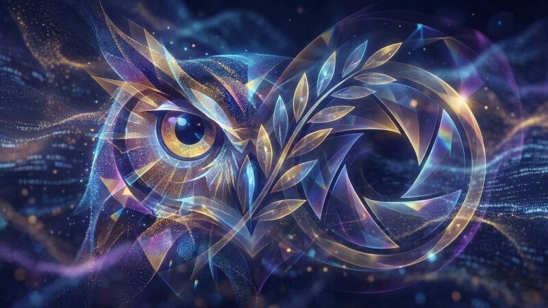 create an abstract image for a plugin called "Athena Photos". No text in the image